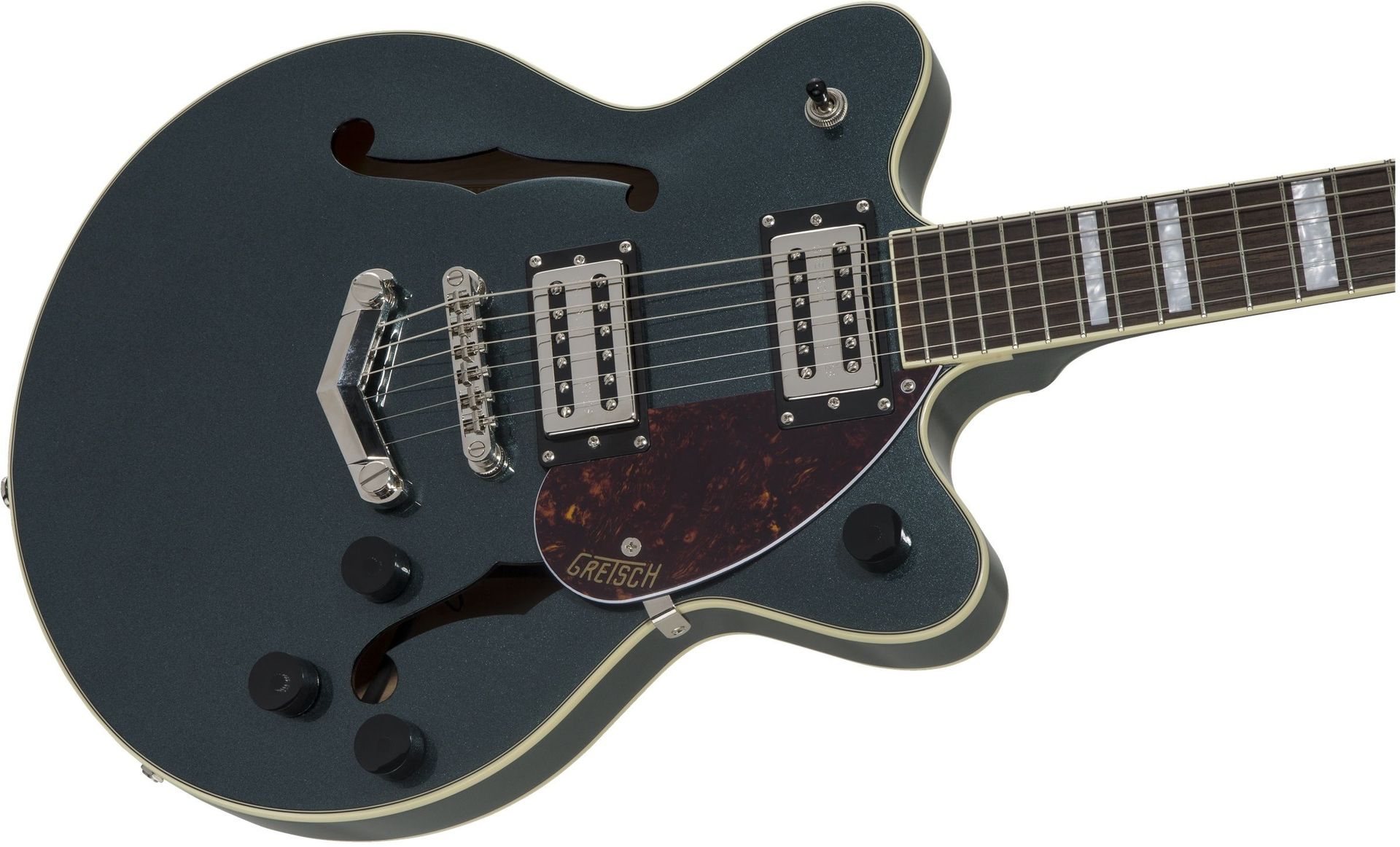 Gretsch G2655 Streamliner CB JR DC GNMTL