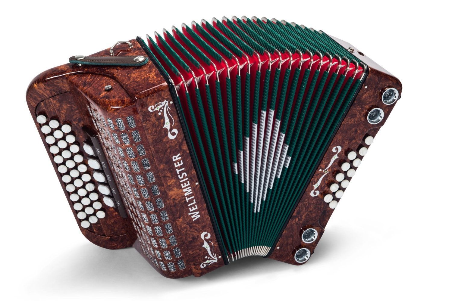 Weltmeister 620 Steirische Harmonika Helikon, G/C/F, 33/12/, Koffer -Aussteller-_00012955_