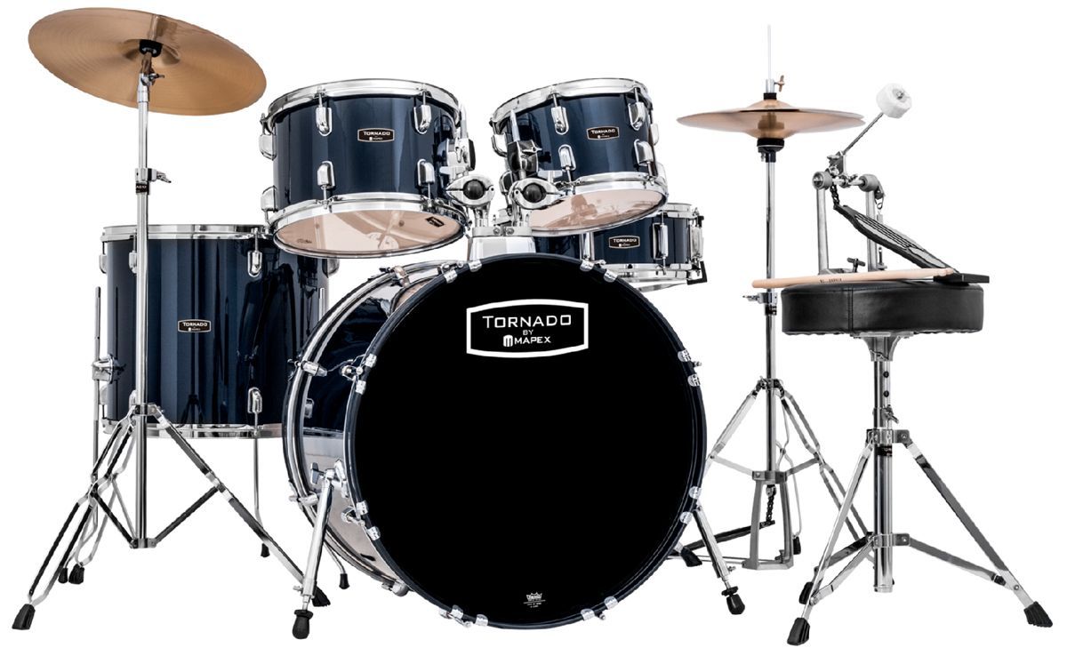 Mapex Tornado Schlagzeug TND5044TC royal blue 20"/10"12"/14"