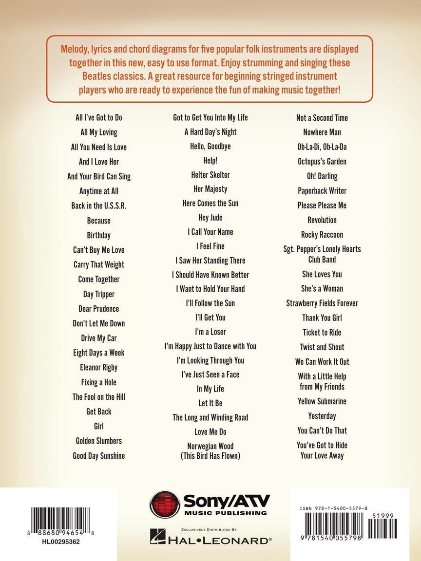 Noten The Beatles Lagerfeuer Strum together Gesang & Gitarre HL 295362