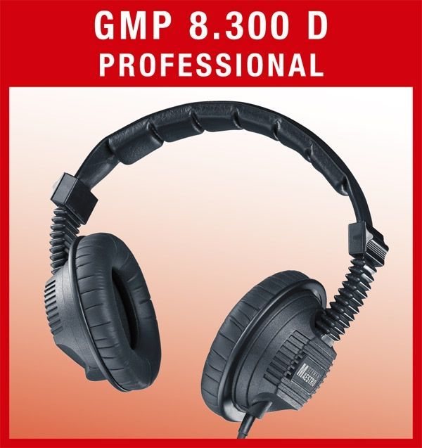 German Maestro GMP 8.300 D Professional Kopfhörer geschlossen 35 Ohm 