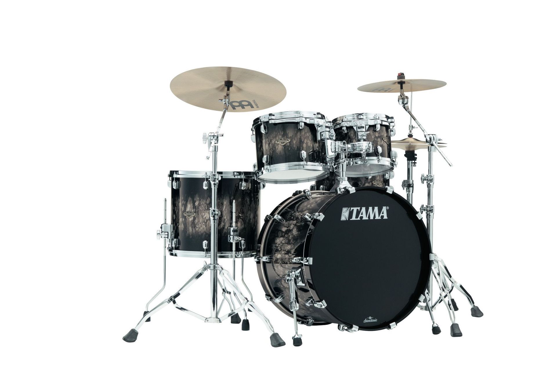 Tama Starclassic Walnut/Birch WBS42S-MBR 4pc Molten Platinum Burst/Chrome HW