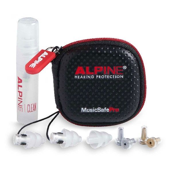 Alpine MusicSafe Pro Transparent Gehörschutz mit 3 unterschiedlichen Filtern