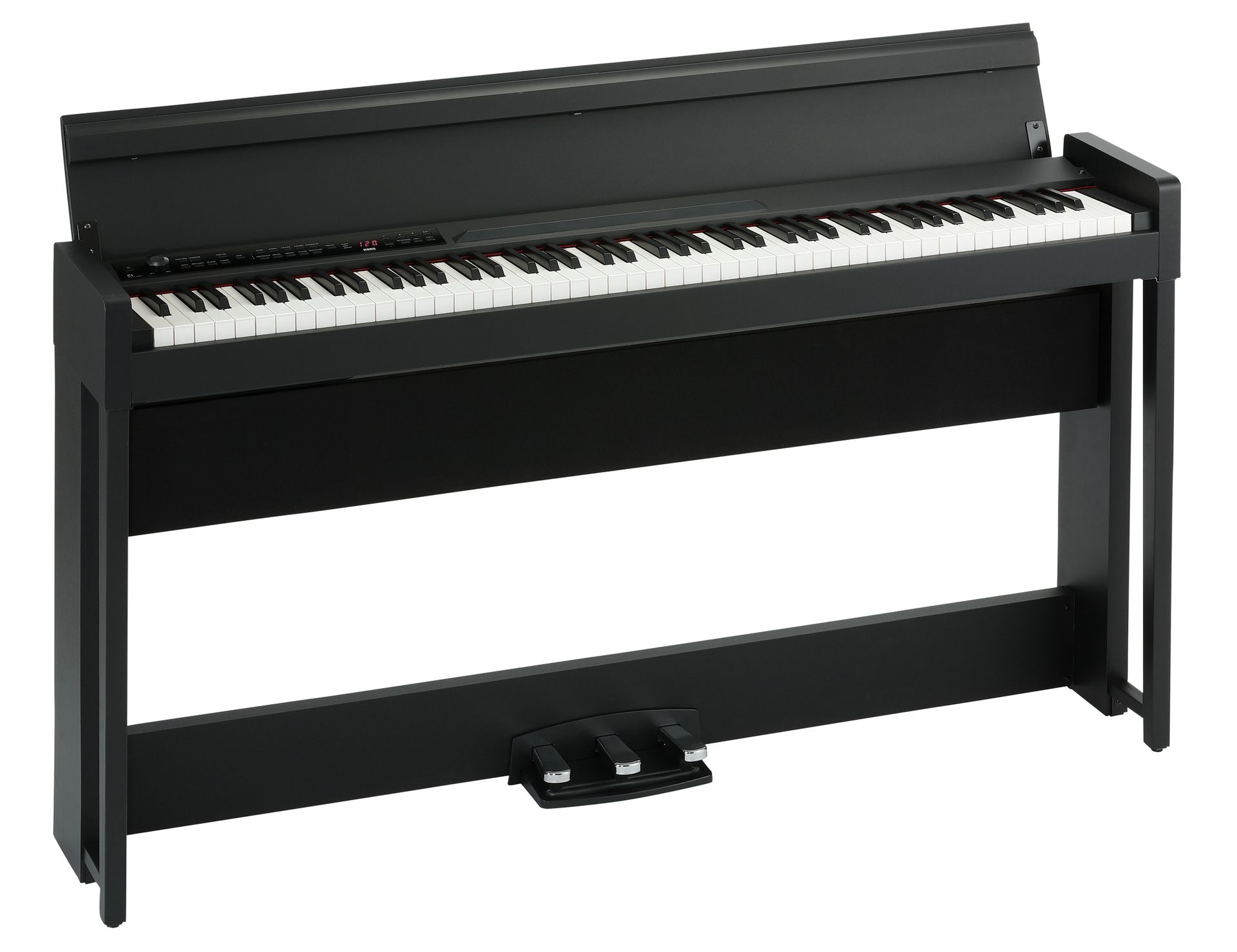 Korg C1-AIR BK Digitalpiano sachwarz matt, Authentisches Flügelerlebnis kompakt