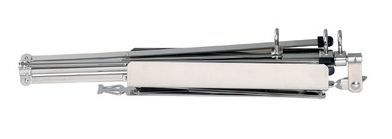 K&M 101 Notenpult neues Modell Notenständer 10100 nickelfarbig, Höhe 650-1225mm_00029182_