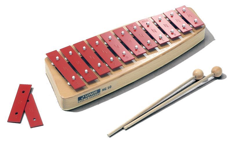 Sonor NG10 Sopran Glockenspiel / Metallophon / Mit Schlägel /