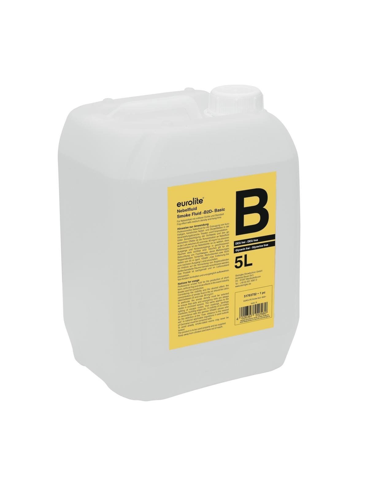 EUROLITE Smoke Fluid B2D Basic Nebelfluid 5l