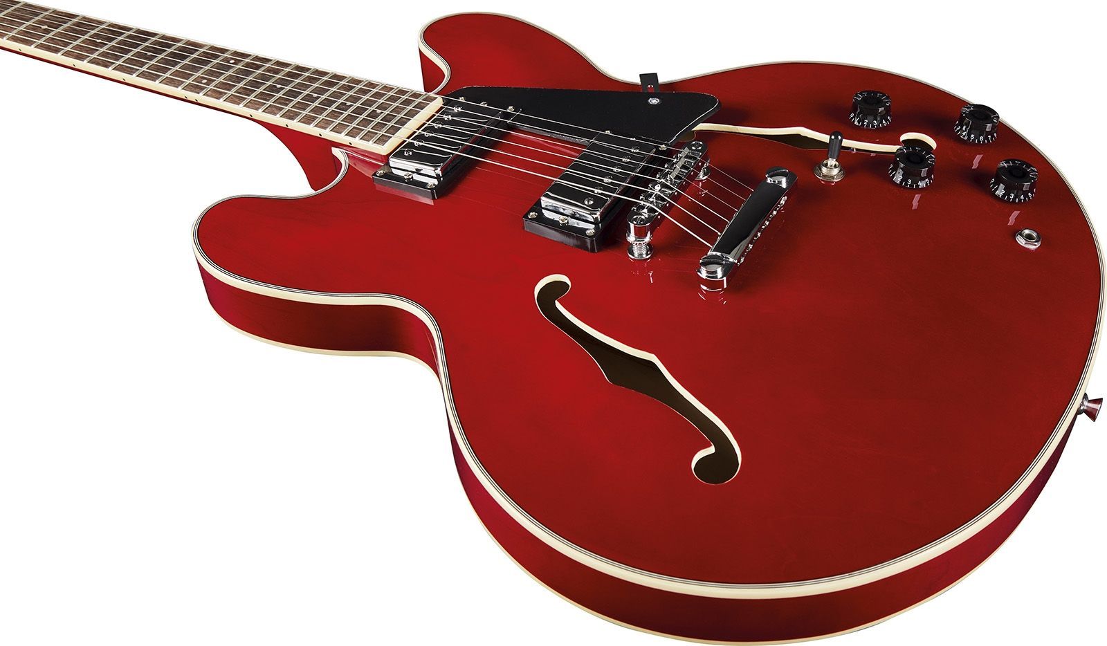 EKO - GEE FUSION-RED  Hollowbody E-Gitarre