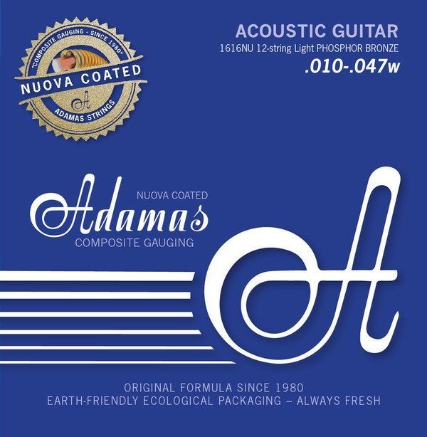 Adamas 1616NU Nuova Coated 12 String 010-.047  Light_00042465_