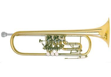 Scherzer 8218 L B Konzerttrompete, Bohrung 11,20mm, incl.Etui u. Zubehör  - Onlineshop Musikhaus Markstein