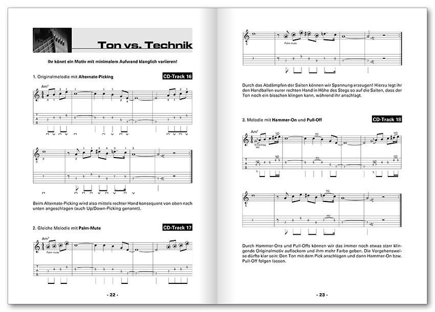Noten Schule Supersonic guitar improvisation von Jeremy Sash Voggenreiter 0347