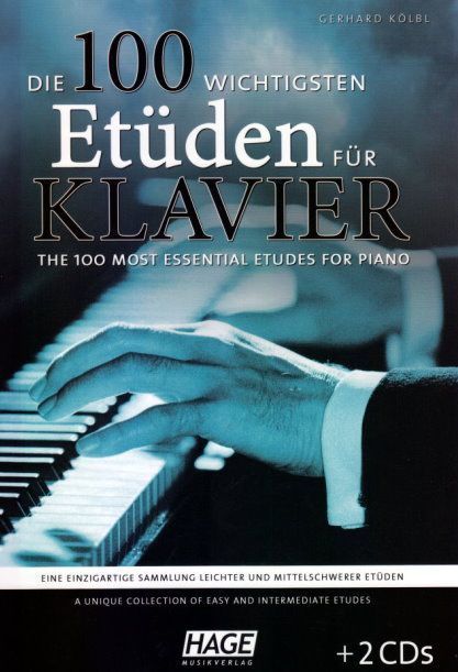 Noten Die 100 wichtigsten Etüden für Klavier eh 3790 Ed. Hage
