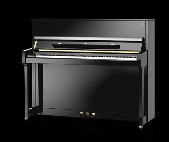 Schimmel F121 "Fridolin" Tradition Klavier schwarz poliert