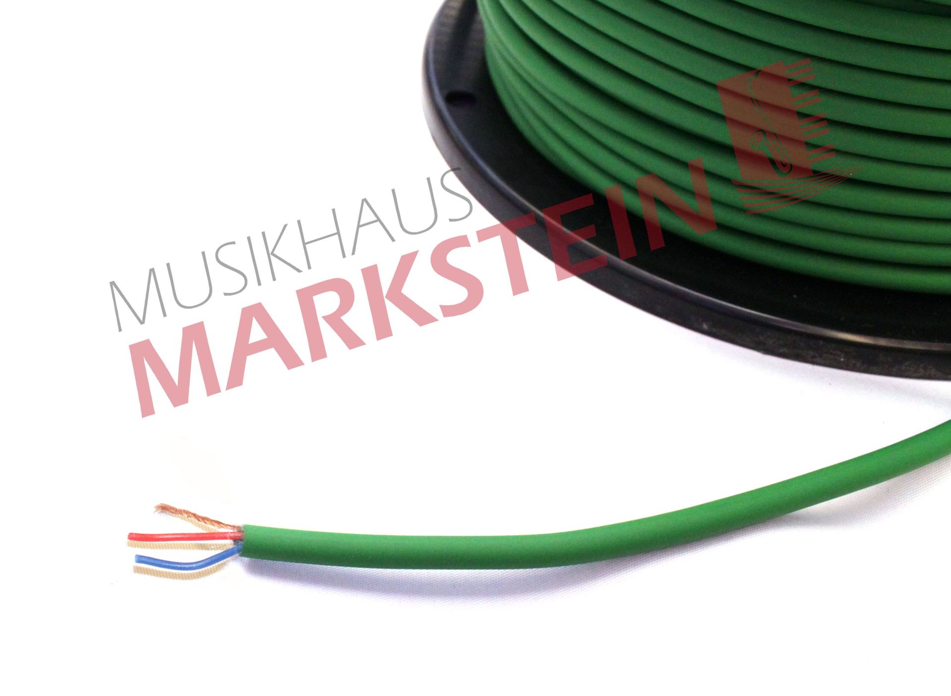 4051344066661 - NF-Kabel symmetrisch Meterware Grün 4051344066661 - NF-Kabel symmetrisch Meterware Grün