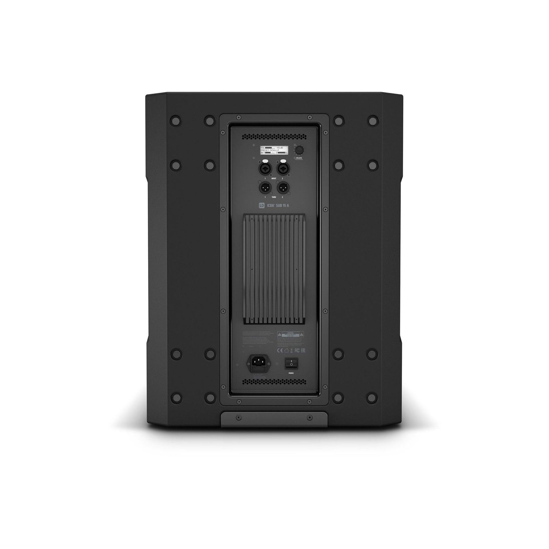 LD Systems ICOA SUB 15 A Aktiver 15" Bassreflex PA Subwoofer LD Systems ICOA SUB 15 A Aktiver 15" Bassreflex PA Subwoofer