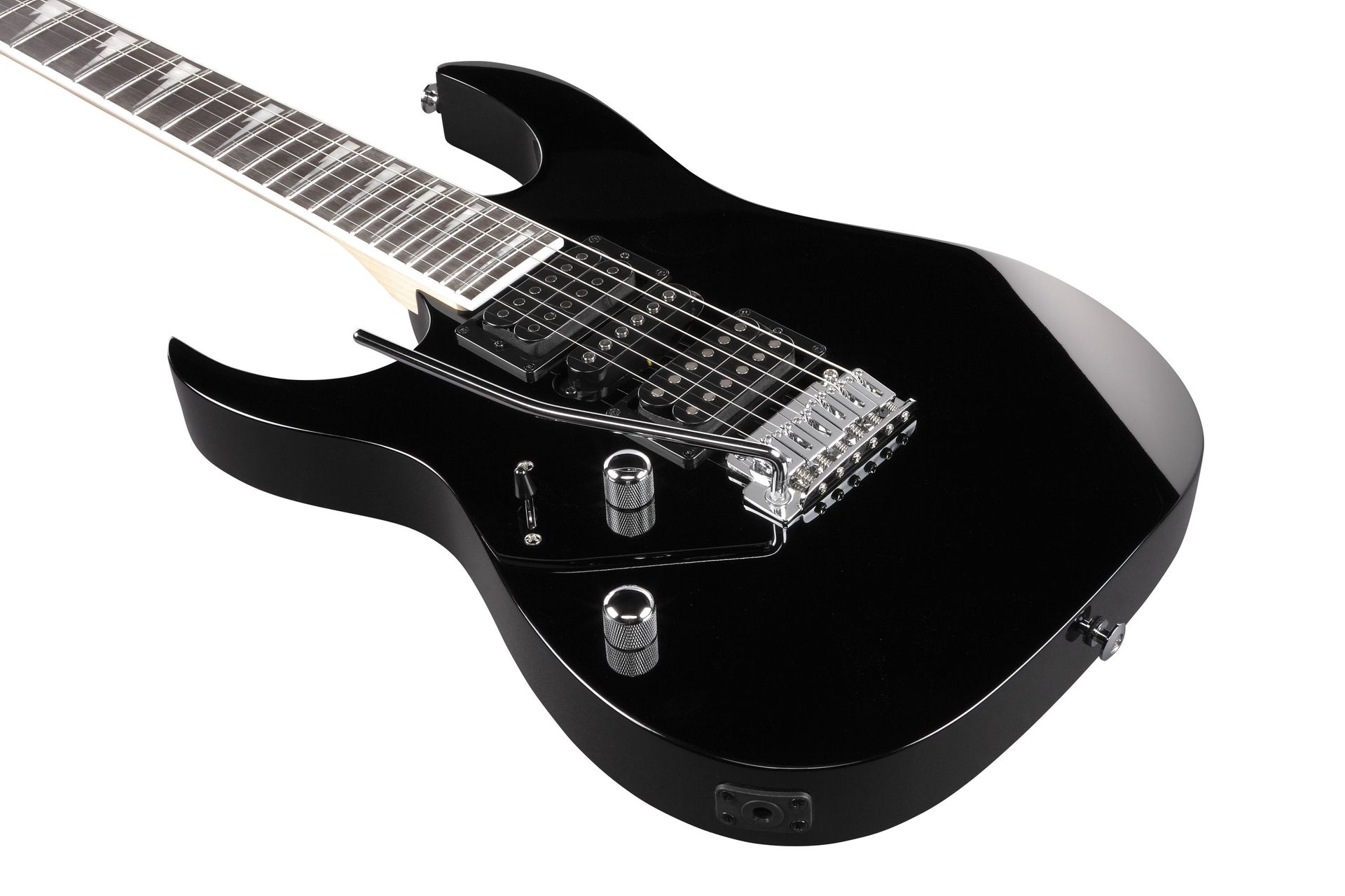 Ibanez GRG170DXL BKN E-Gitarre, lefthand, H/S/H-Pickups, schwarz