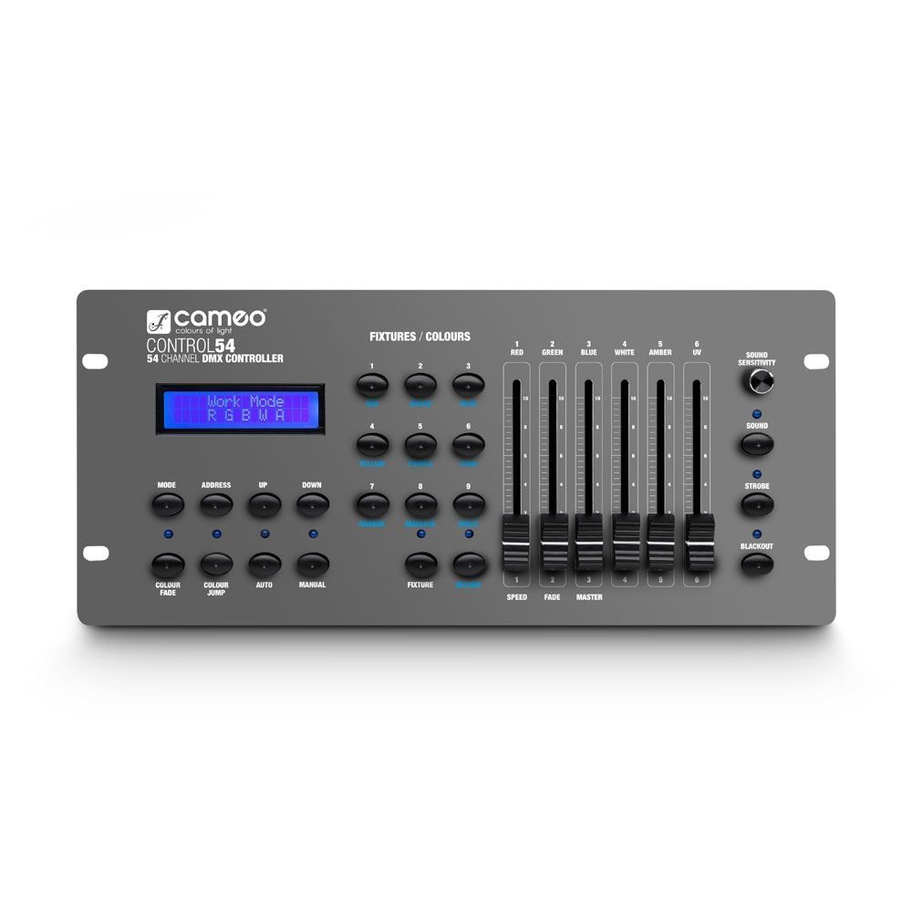 Cameo CONTROL 54 DMX Controller 54-Kanal Lichtmixer