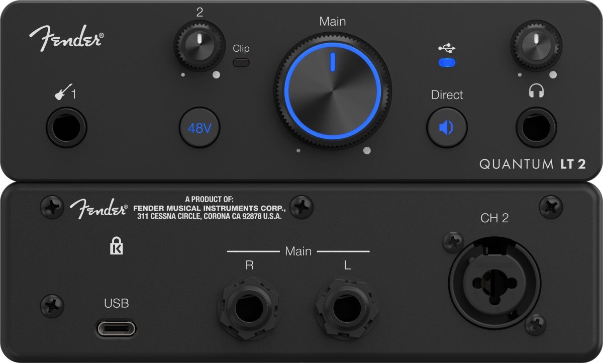 Fender Quantum LT 2   2 x 2 USB Audio Interface_00054838_