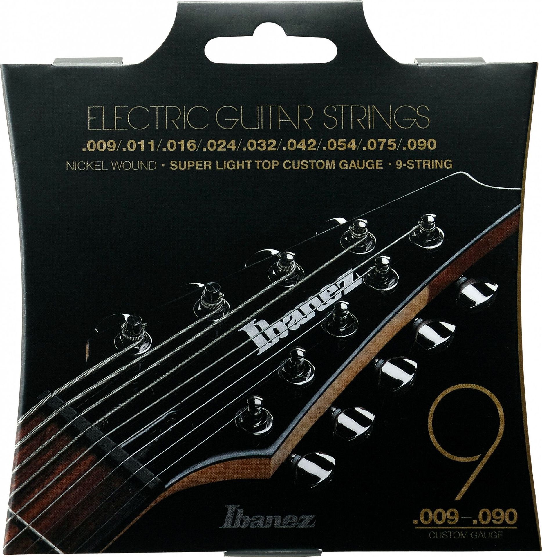 Ibanez IEGS9 E-Gitarren Saiten für 9-Saiter 009-090_00031795_