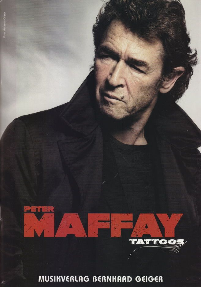 Noten Peter Maffay Tattoos Songbuch Geiger Verlag SB 64 - 18 bekannte Titel