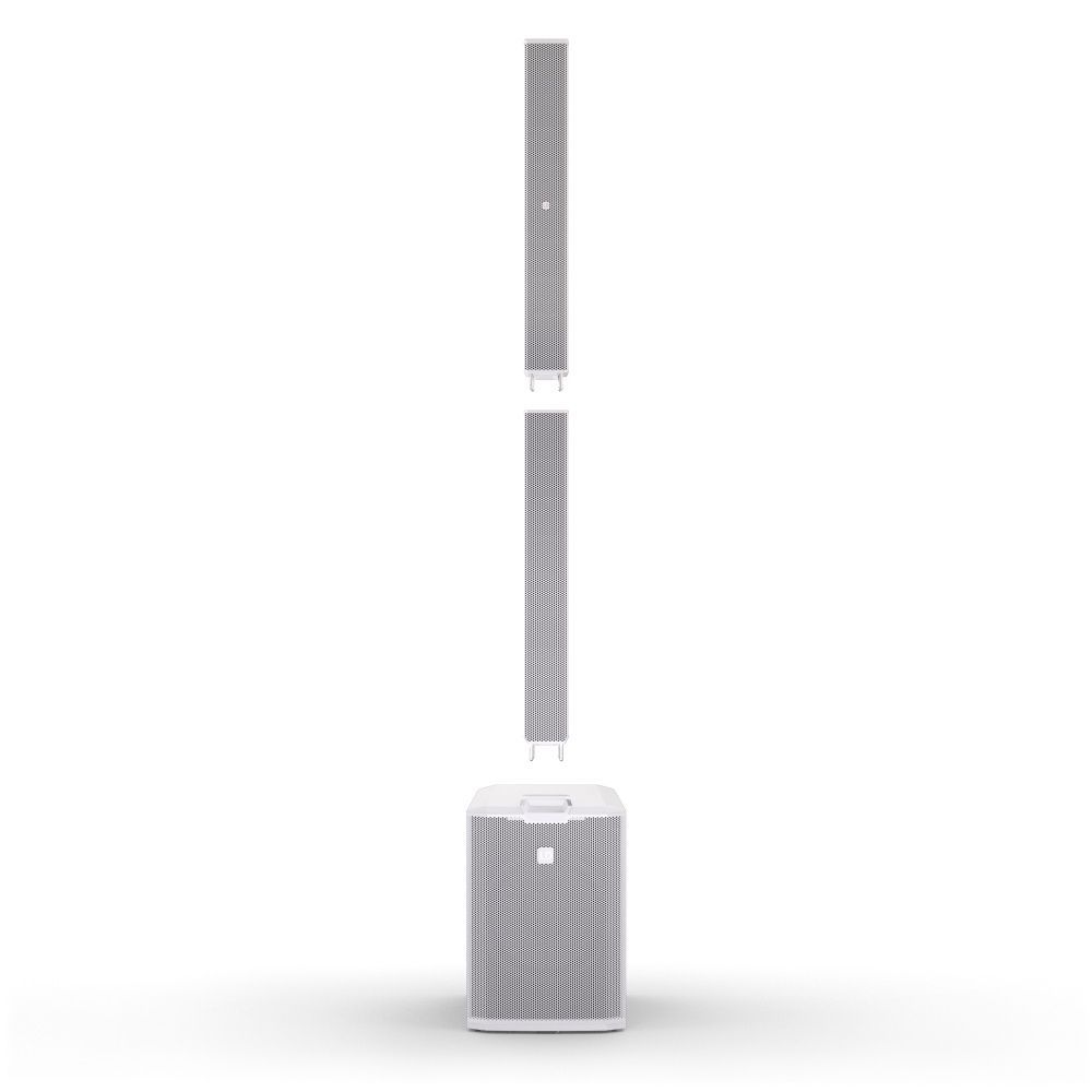 LD Systems Maui 28 G3 White Kompaktes Säulensystem mit Mixer und Bluetooth Weiß