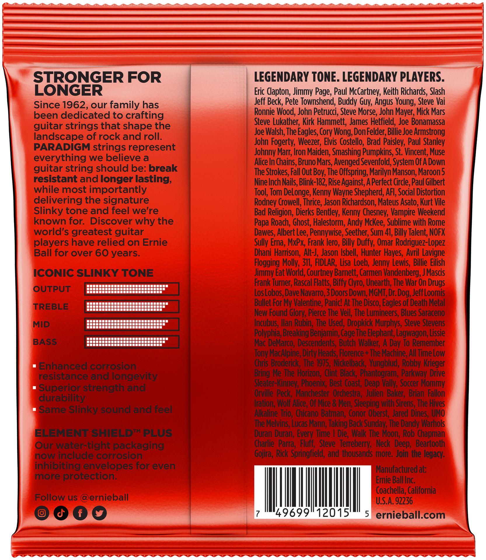Ernie Ball EB2015 Paradigm Skinny Top Heavy Bottom Slinky .010-.052_00035861_