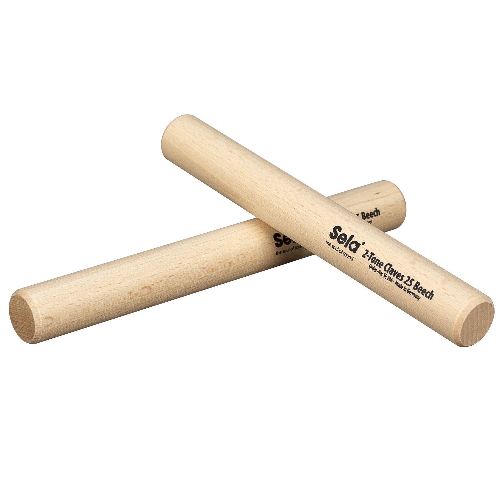 SELA SE 286 Buche 2-Tone Claves 25 Klanghölzer_00052054_
