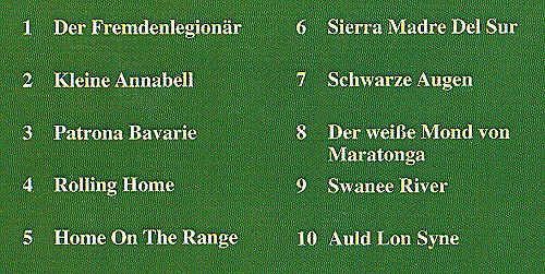 CD Playback Captain Cook Heimatmelodien 1 Rudi Seifert Verlag   SEIF 100015100