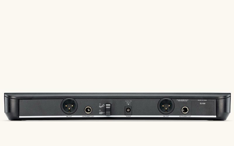 Shure BLX288E/PG58-S8 823-832 MHz Combo Wireless System, Drahtlos Mikrofon