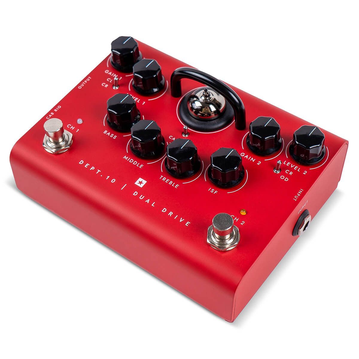 Blackstar DEPT.10 Dual Drive 2-kanaliger Röhren-Overdrive Pedal und Preamp