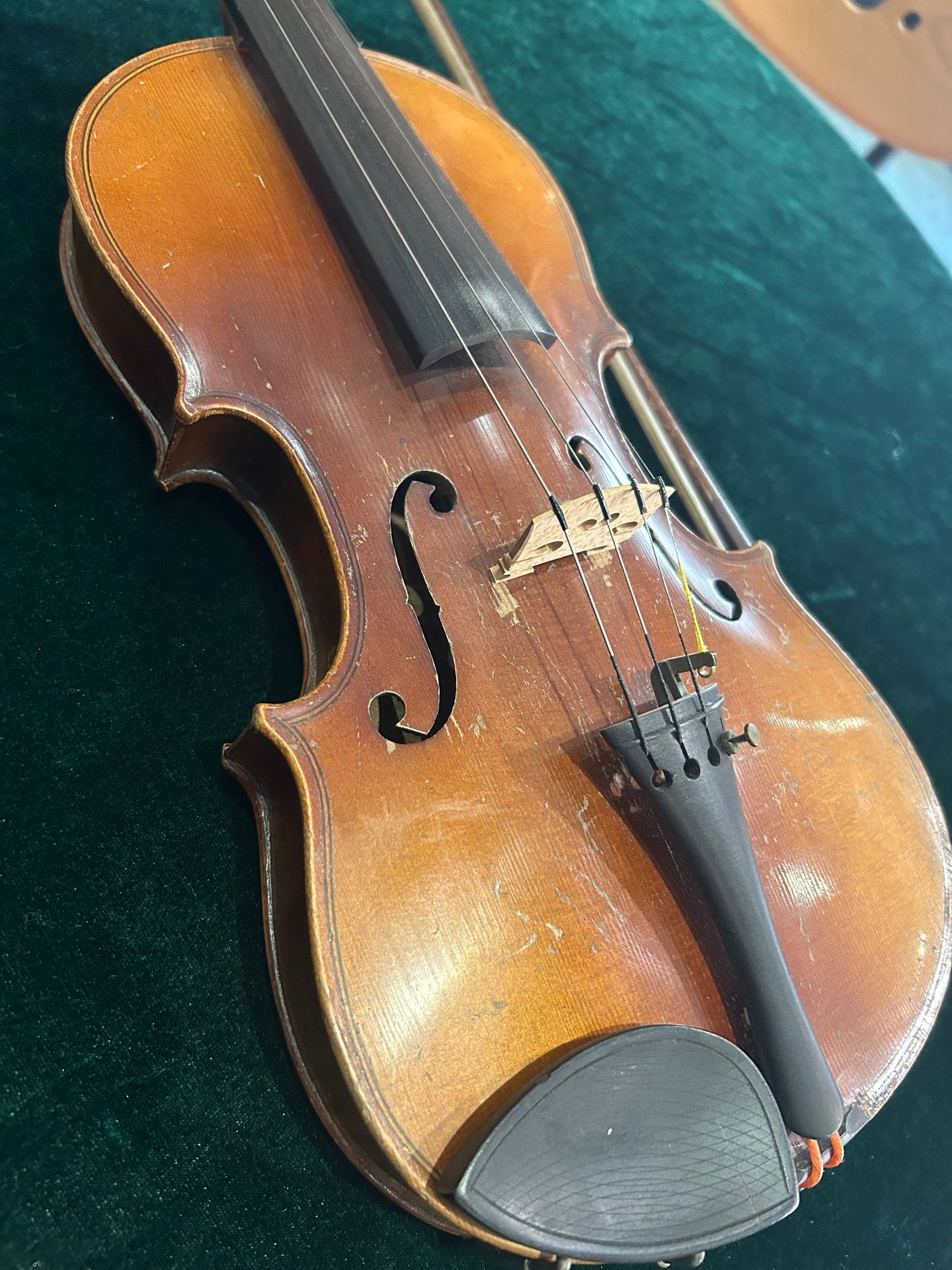 Violine Geige 3/4 sächsisch - böhmische Fabrikation ca. 1940 - 1950