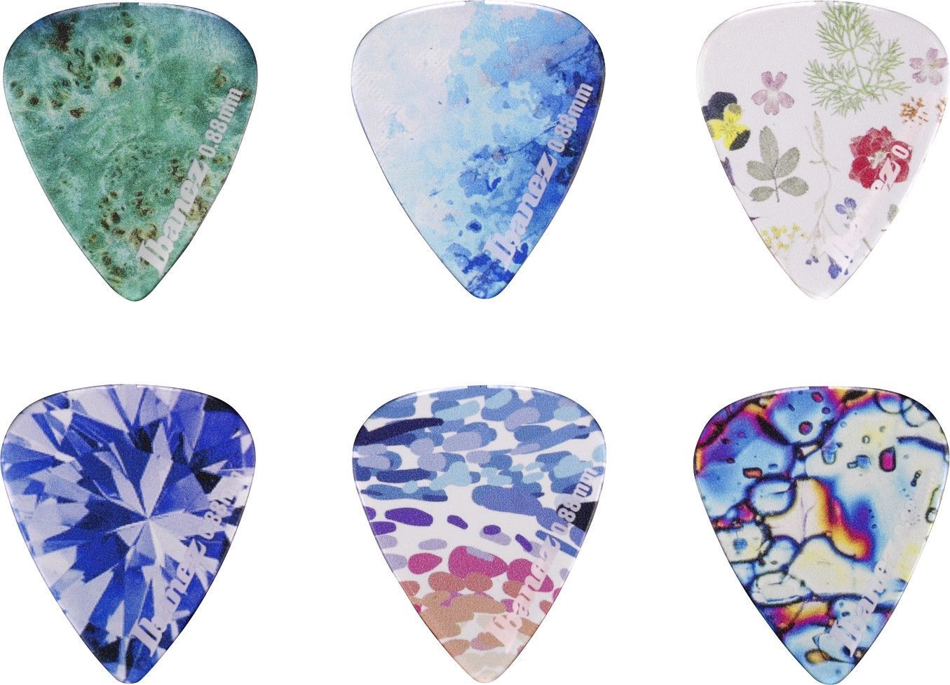 Ibanez PCP14MH-C1 IBANEZ KALEIDO Series Picks - Copolyester Medium Heavy_00053725_