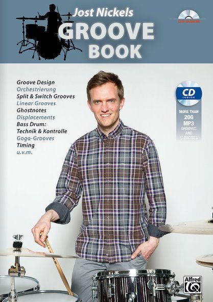 Noten GROOVE BOOK Nickels Jost Schlagzeug Alfred Verlag ALF20249G incl. CD