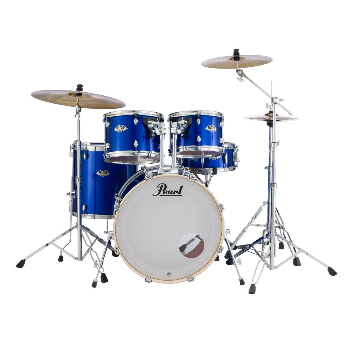 Pearl Export EXX725SBR/C717 Drumset high voltage blue 22/10/12/16/ Snare