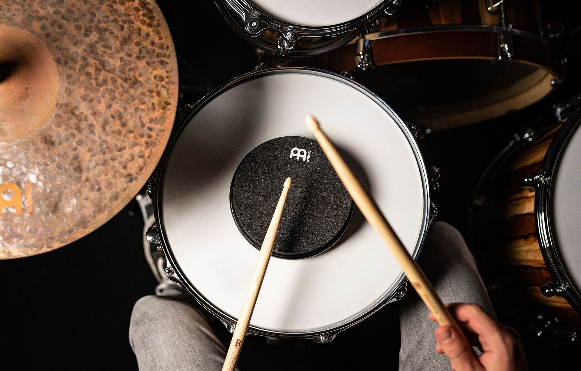Meinl MMP6BK 6" Marshmallow Practice Pad_00050950_