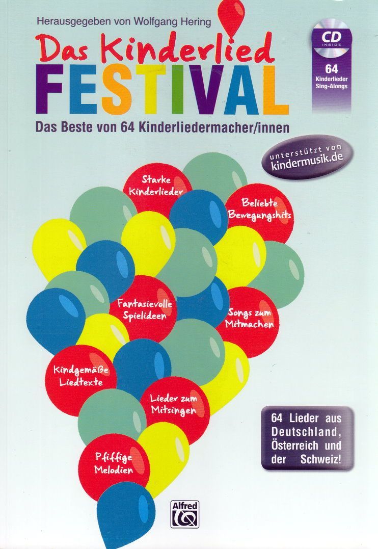 Noten Das Kinderlied Festival (+CD) Liederbuch mit CD Schulbuch_00054492_