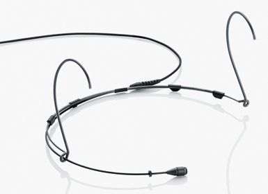 0139773247814 - 4066-B Headset-Mikrofon Nackenbügelmirofon Kugel schwarz