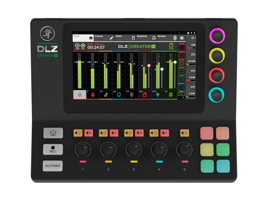 Mackie DLZ Creator XS Digitalmixer mit USB-Audio-Interface