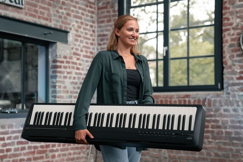 KAWAI ES-120 B schwarz Stagepiano, Digitalpiano, 25 Sounds, ES120B, Bluetooth KAWAI ES-120 B schwarz Stagepiano, Digitalpiano, 25 Sounds, ES120B, Bluetooth