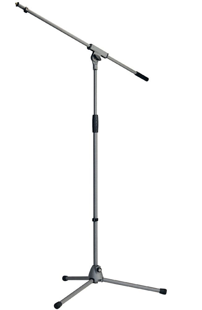 4016842803484 - 21060 Mikrofonstativ mit Schwenkarm Soft-Touch Basaltgrau