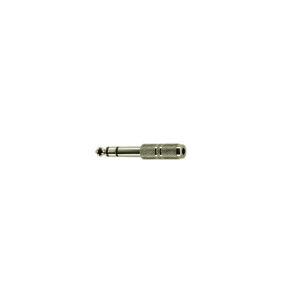Festadapter 6,3mm Stereoklinkenstecker 3,5mm Stereoklinkenbuchse