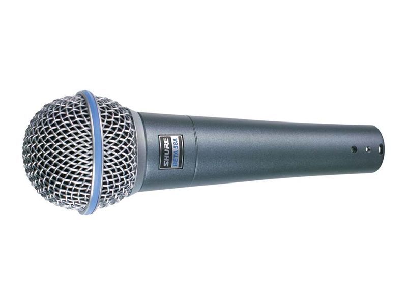 Shure Beta 58A Gesangsmikrofon, dynamisch, Superniere