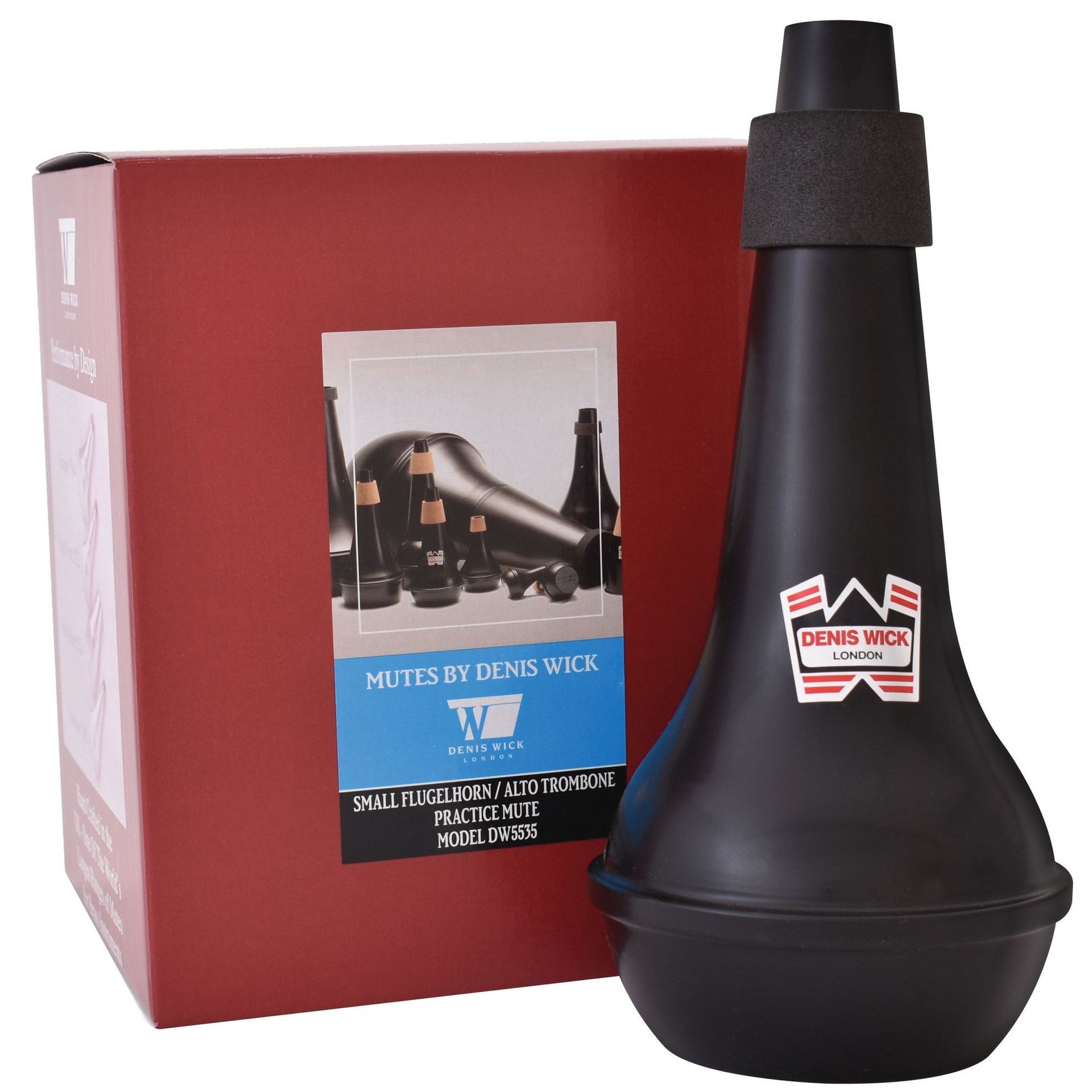 Denis Wick Dämpfer Flügelhorn DW5535 Practice Mute Übungsdämpfer