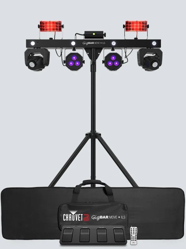 Chauvet DJ GigBar Move + ILS, Lichtanlage 5-in-1 Lichtset mit Movingheads_00051308_