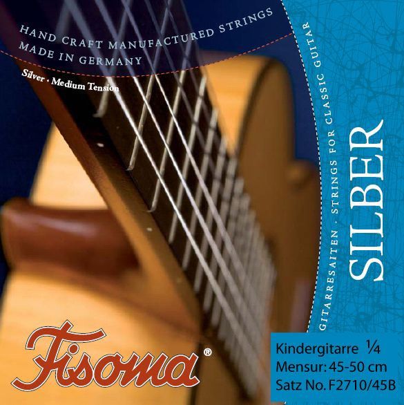 Fisoma Saiten 1/4 Konzertgitarre KinderGitarre, Mensur 45-50cm, _00036096_