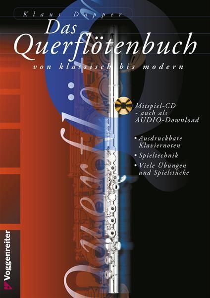 Noten Das Querflötenbuch mit CD - 1 - Flute DAS Anfängerbuch Voggenreiter 0223