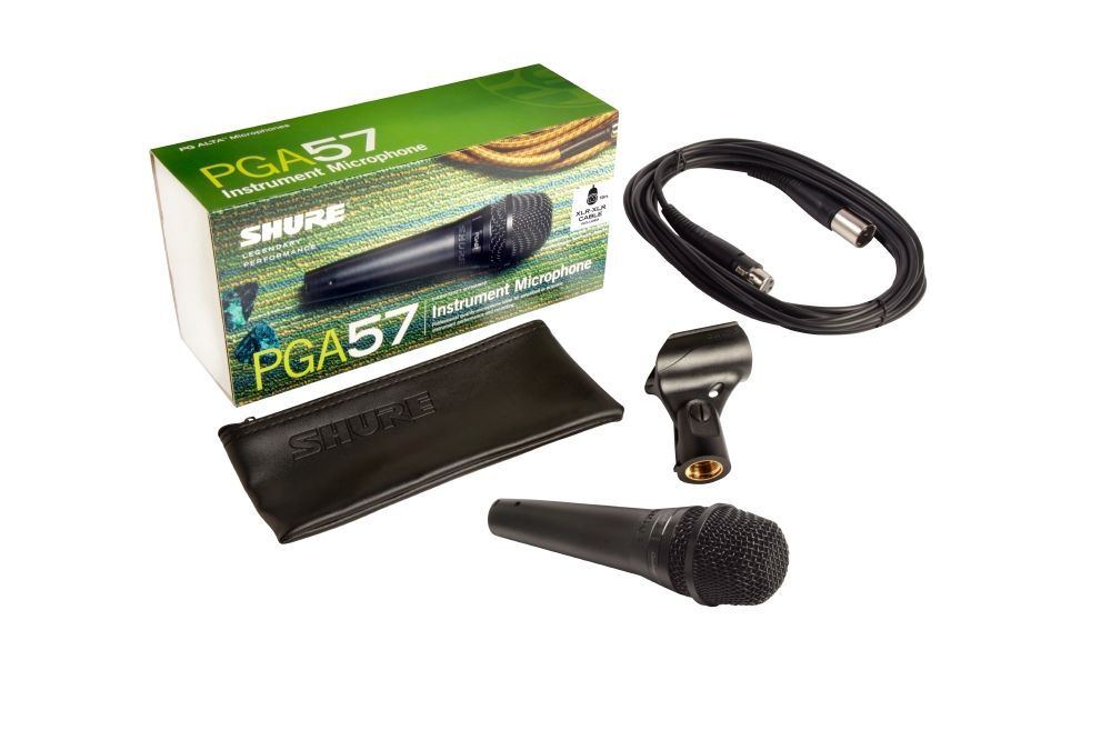 Shure PGA57 Instrumenten-Mikrofon, dynamisch, Niere für Ampabnahme