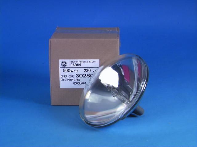 General Electric GE CP86 240V/500W VNSP Glühbirne für Lampe PAR 64 