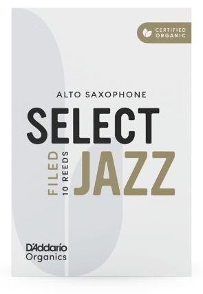 D´Addario Woodwinds 2M Organic Select Jazz Altsaxophon Filed Blatt