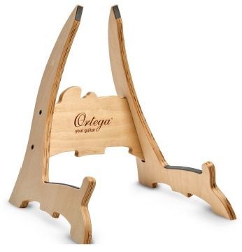 Ortega Wooden Guitar Stand  OWGS-2 für Klassik-& Westergitarren Natural Bright